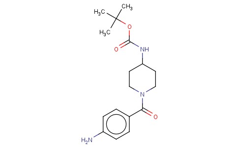 1-(4-AMINOBENZOYL)PIPERIDINE-4-CARBAMIC ACID TERT-BUTYL ESTER